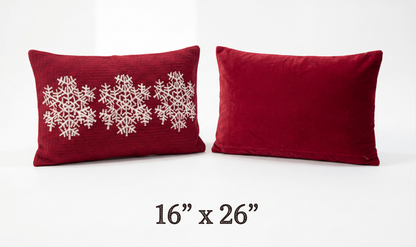 ASPEN SNOWFLAKE PILLOW