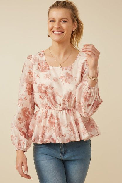 Autumn Bloom Top