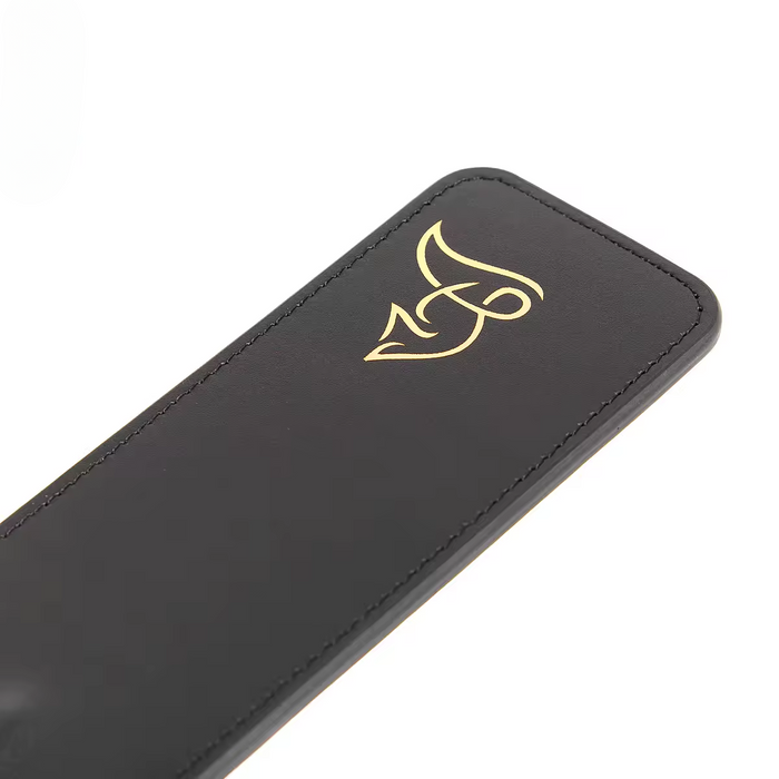 Bamboo D'Or Luxe Leather Paddle