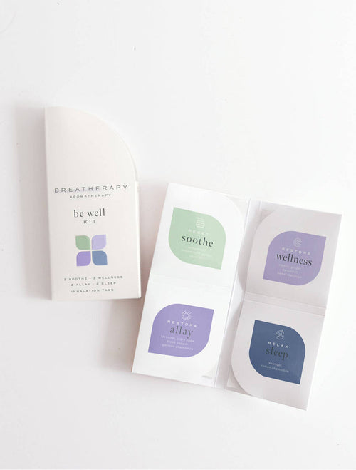 Be Well Sampler Kit Aromatherapy Inhaler Patches
