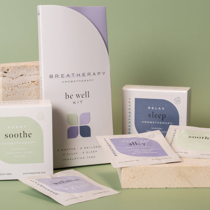 Be Well Sampler Kit Aromatherapy Inhaler Patches