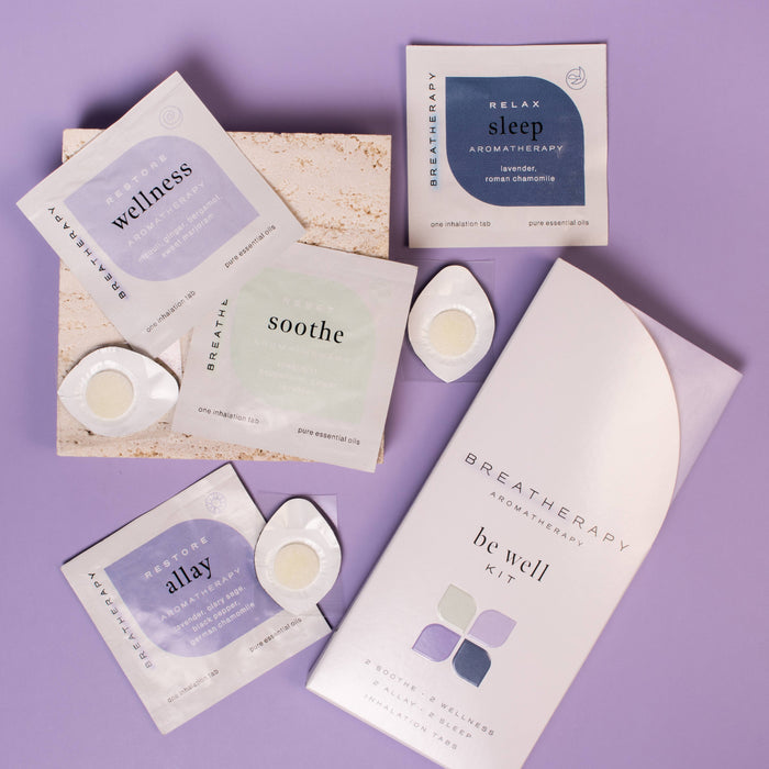 Be Well Sampler Kit Aromatherapy Inhaler Patches