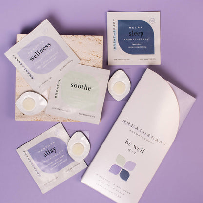 Be Well Sampler Kit Aromatherapy Inhaler Patches