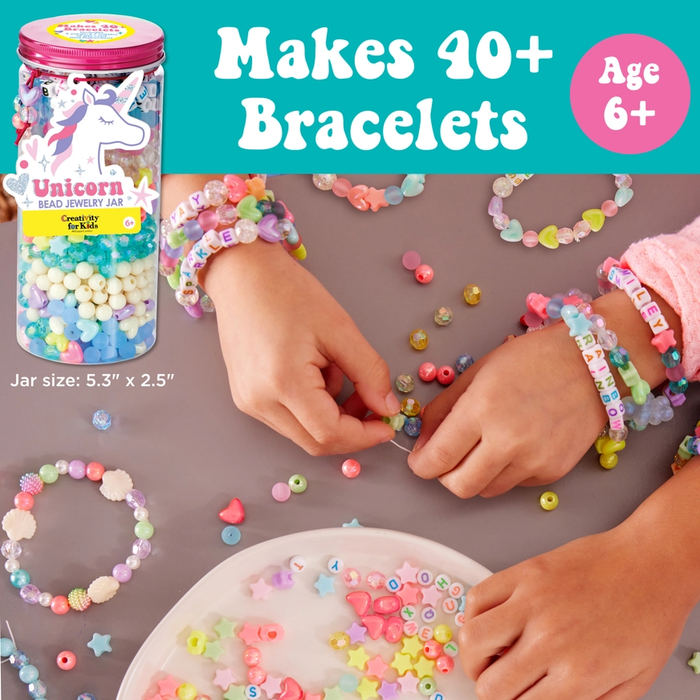 Bead Jewelry Jar - Assorted Styles