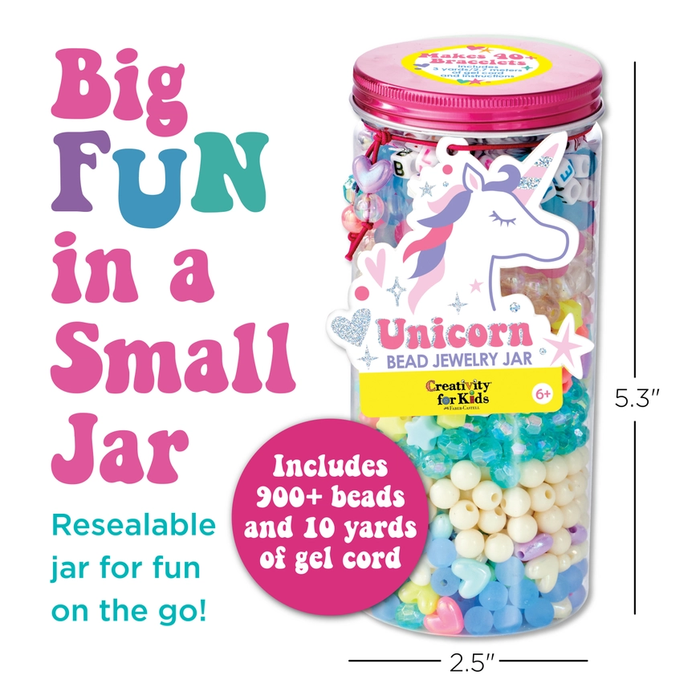 Bead Jewelry Jar - Assorted Styles