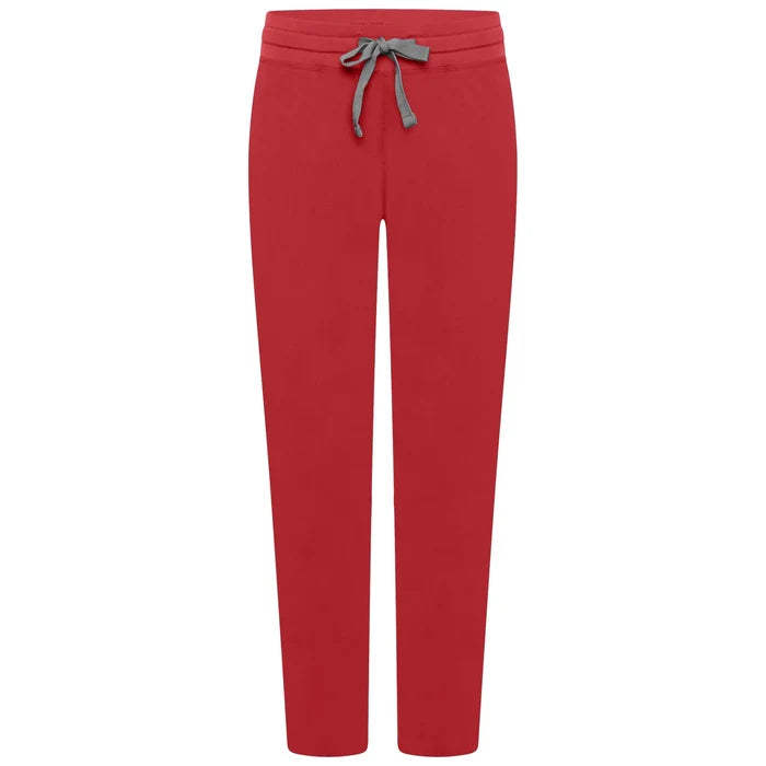 Burgundy Arlo Straight Leg Scrub Trouser - Beh-4956