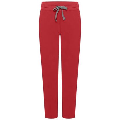 Burgundy Arlo Straight Leg Scrub Trouser - Beh-4956