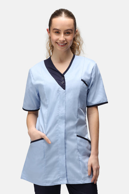 6 / Sky/Navy Trim