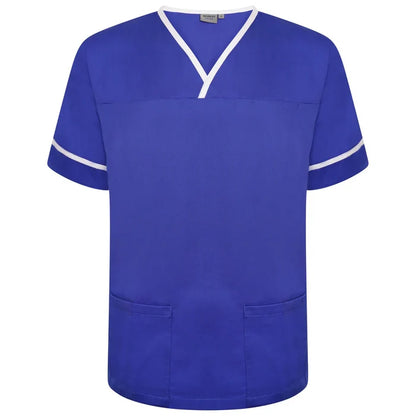 Contrast Trim Smart Scrub Top-RWT