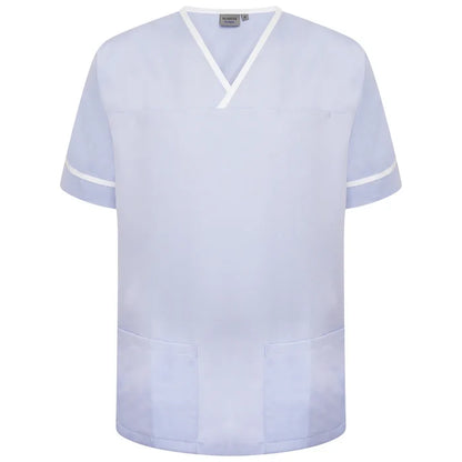 Contrast Trim Smart Scrub Top-SWT