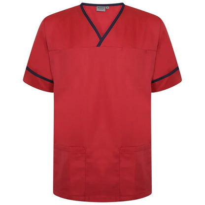 Contrast Trim Smart Scrub Top-RNT