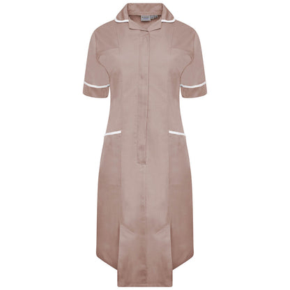 Behrens Ladies Dress with round collar princess seams concealed zip action back waterproof-lined left breast pocket and key loop