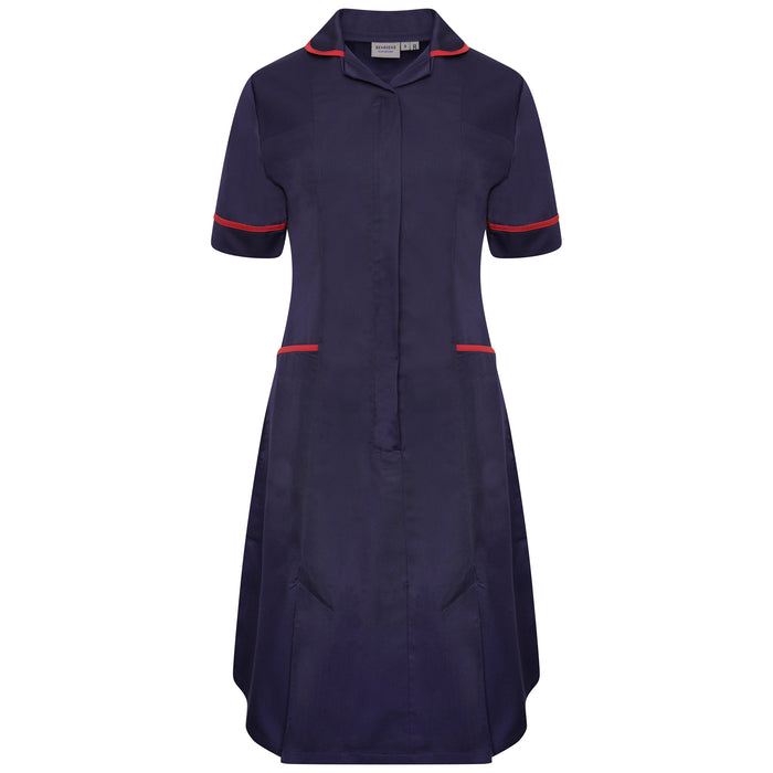 6 / Navy/Red Trim