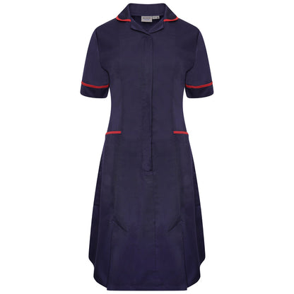 6 / Navy/Red Trim