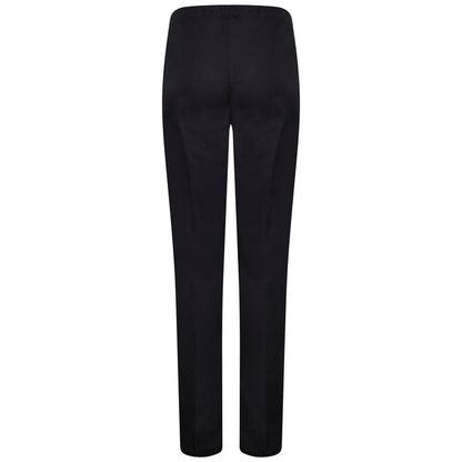 Behrens Ladies Professional Work Trousers soft jersey front elasticated adjustable maternity waistband 195gsm 65% polyester 35% cotton