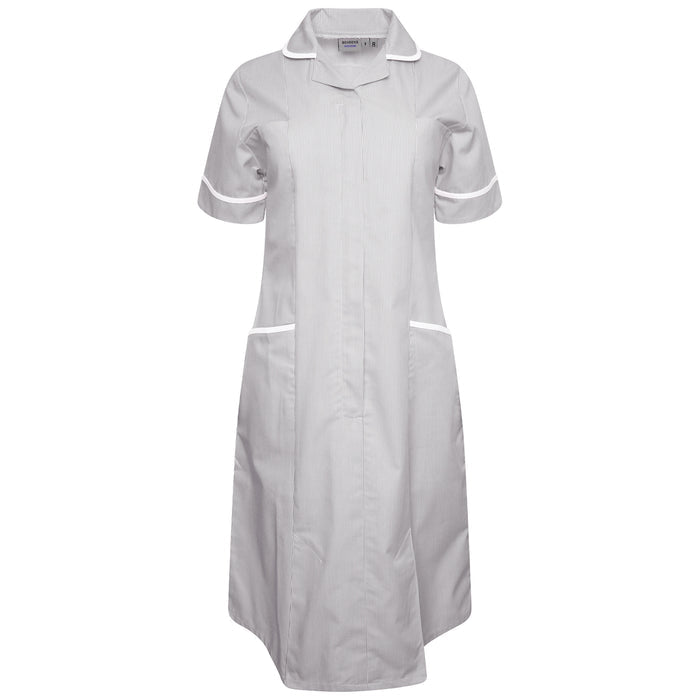 6 / Grey/White Stripe/White Trim
