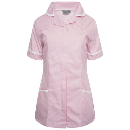 6 / Pink/White Stripe/White Trim