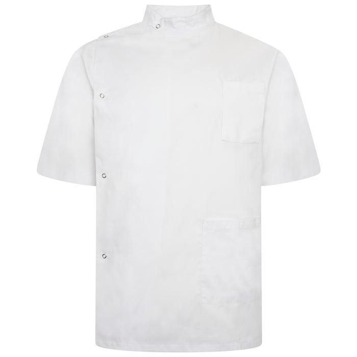 Behrens Male Dental Tunic stand collar asymmetrical press-stud front epaulette loops waterproof-lined left breast pocket