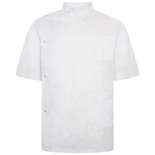 Behrens Male Dental Tunic stand collar asymmetrical press-stud front epaulette loops waterproof-lined left breast pocket