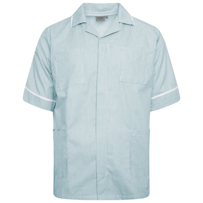 32 / Green/White Stripe/White Trim