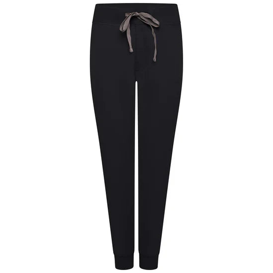 Behrens Neo Jogger Scrub Trouser women slim silhouette elastic ankle cuffs 3 pockets soft waistband drawcord