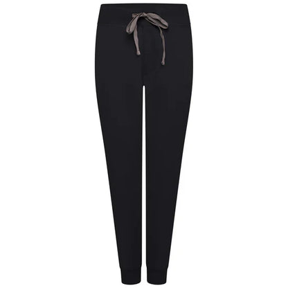 Behrens Neo Jogger Scrub Trouser women slim silhouette elastic ankle cuffs 3 pockets soft waistband drawcord