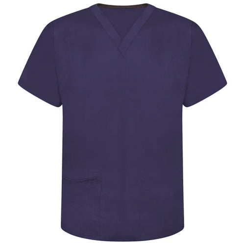 Behrens Reversible Scrub Top unisex with colour-coded back neckline and reversible hip pocket 65% polyester 35% cotton 145GSM