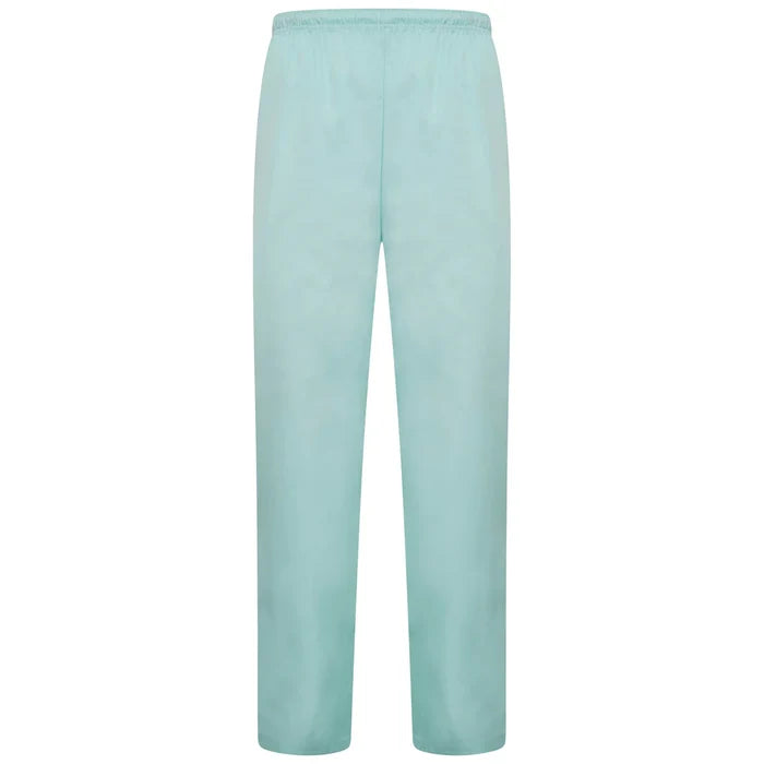 Eau De Nil Smart Scrub Trousers