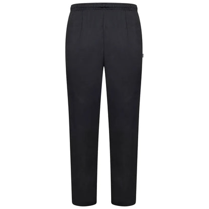 Behrens Chefs Trousers unisex 195GSM polycotton elasticated drawstring waist sizes 2XS-4XL vat-dyed