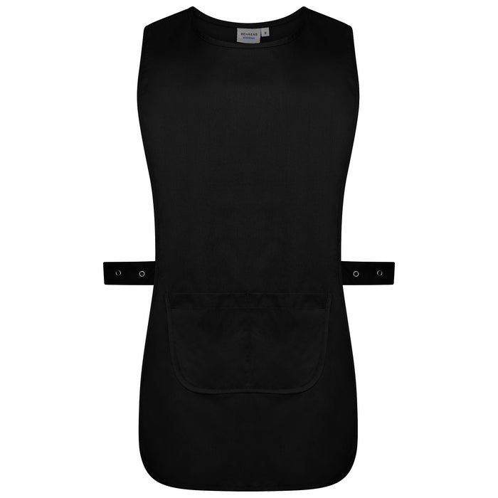 Behrens Tabard unisex 195gsm 65/35 polycotton with adjustable side studs and dual-compartment front patch pocket