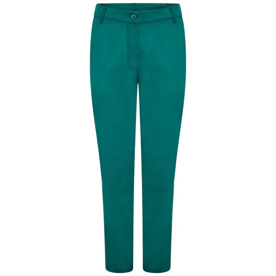 Bottle Green Ladies Trousers Unhemmed