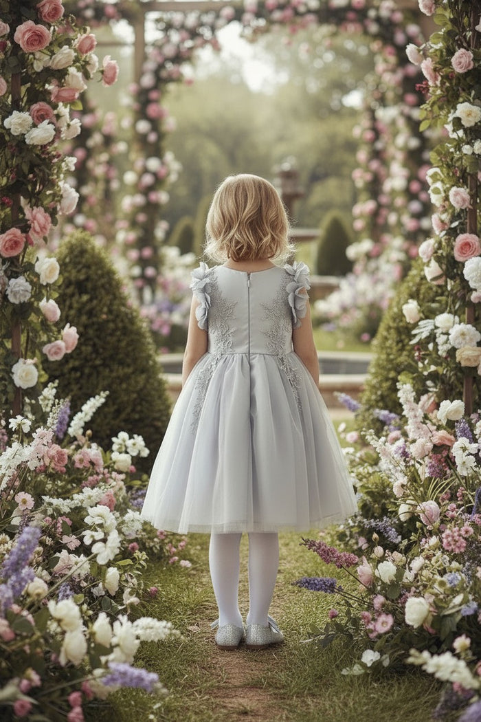 BIANCA DRESS SILVER