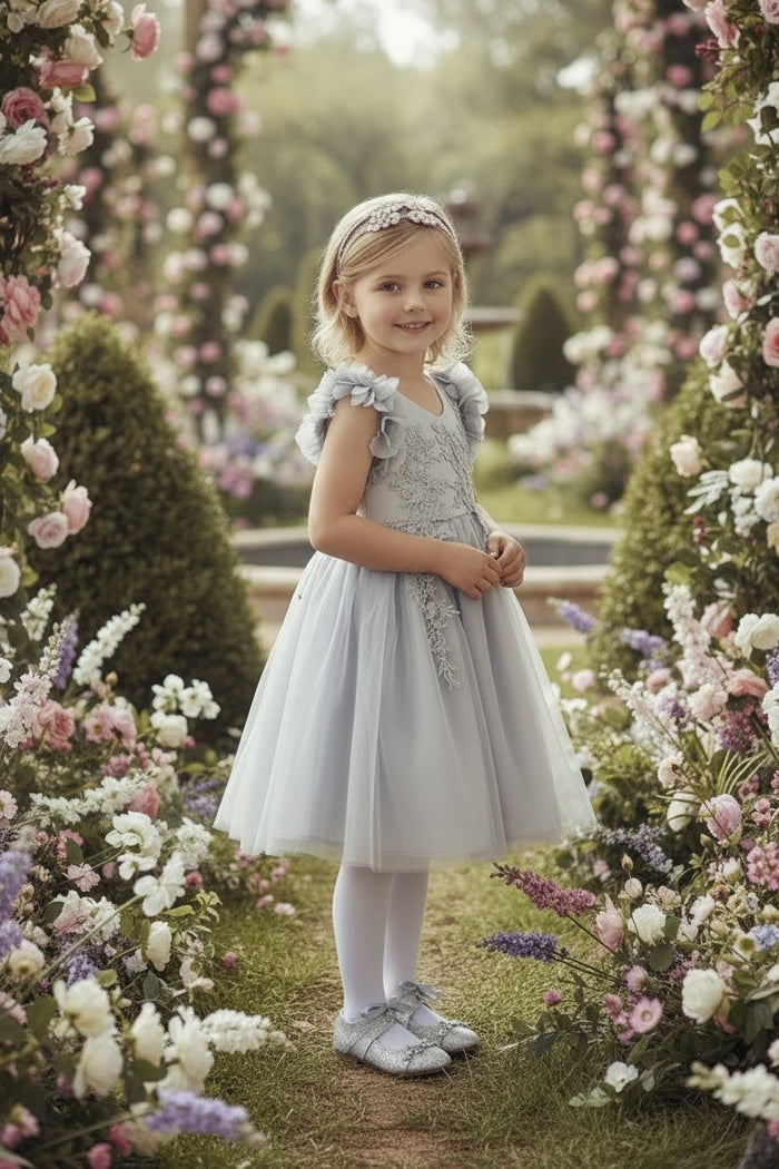 BIANCA DRESS SILVER
