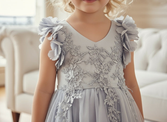 BIANCA DRESS SILVER