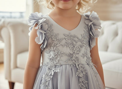BIANCA DRESS SILVER