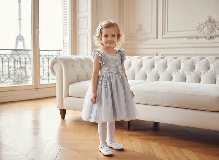 BIANCA DRESS SILVER