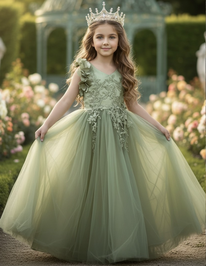 BIANCA GOWN SAGE