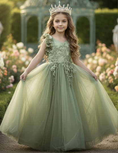 BIANCA GOWN SAGE