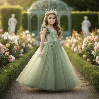 BIANCA GOWN SAGE
