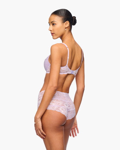 Viola Slip Sgambati - Never Say Never Bikini A Vita Alta