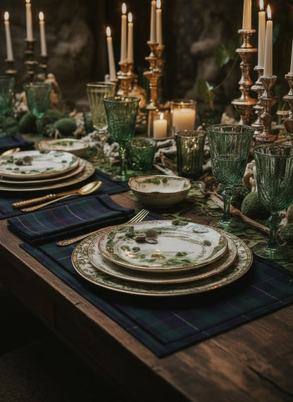 BLACK WATCH TARTAN PLACEMAT SET OF 4