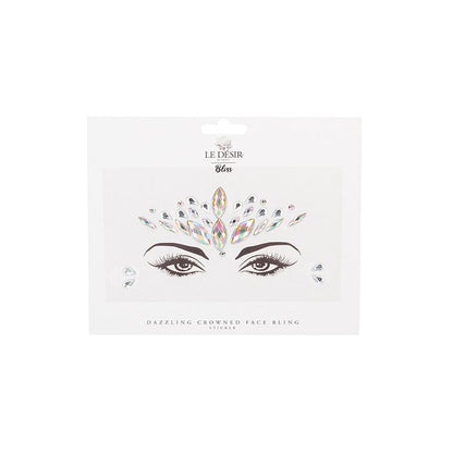 Bliss Dazzling Crowned Face Bling Sticker