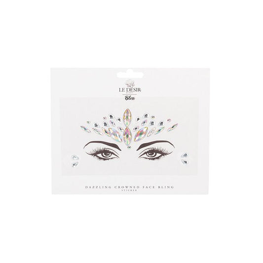 Bliss Dazzling Crowned Face Bling Sticker
