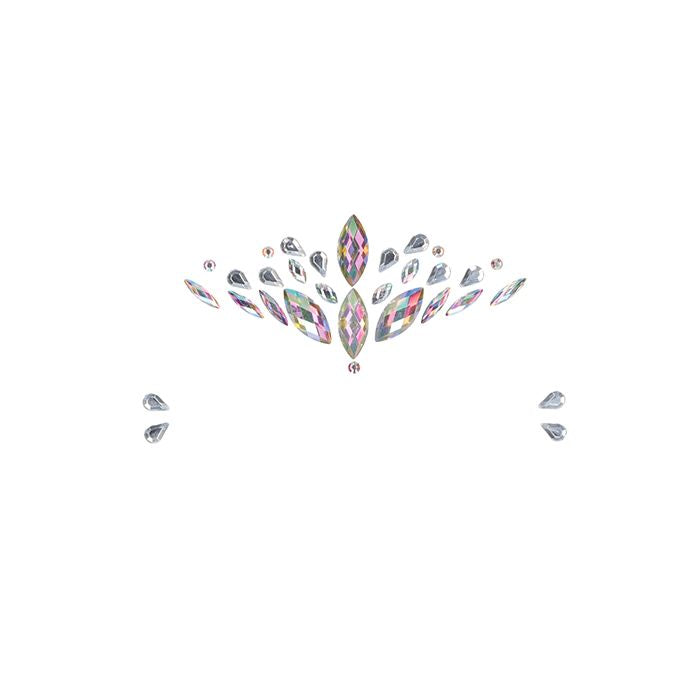 Bliss Dazzling Crowned Face Bling Sticker