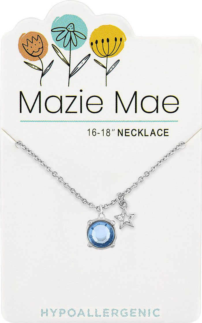 Blue Stone Necklace | Mazie Mae