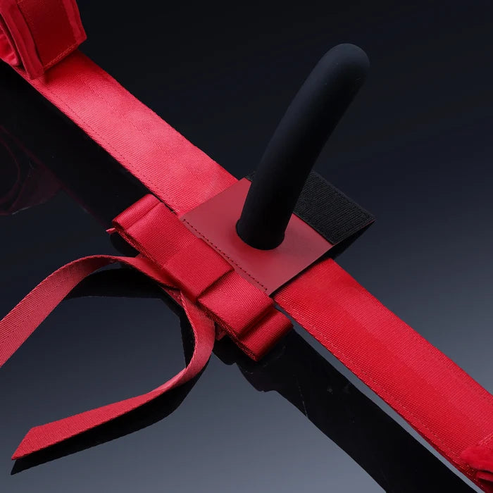 Bowknot Spreader Bar w/ Dildo Mounting Restraint Set