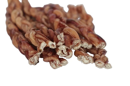 Braided Bully Stick - Natural Long-Lasting Dog Chew - Dog.Dog.Cat.