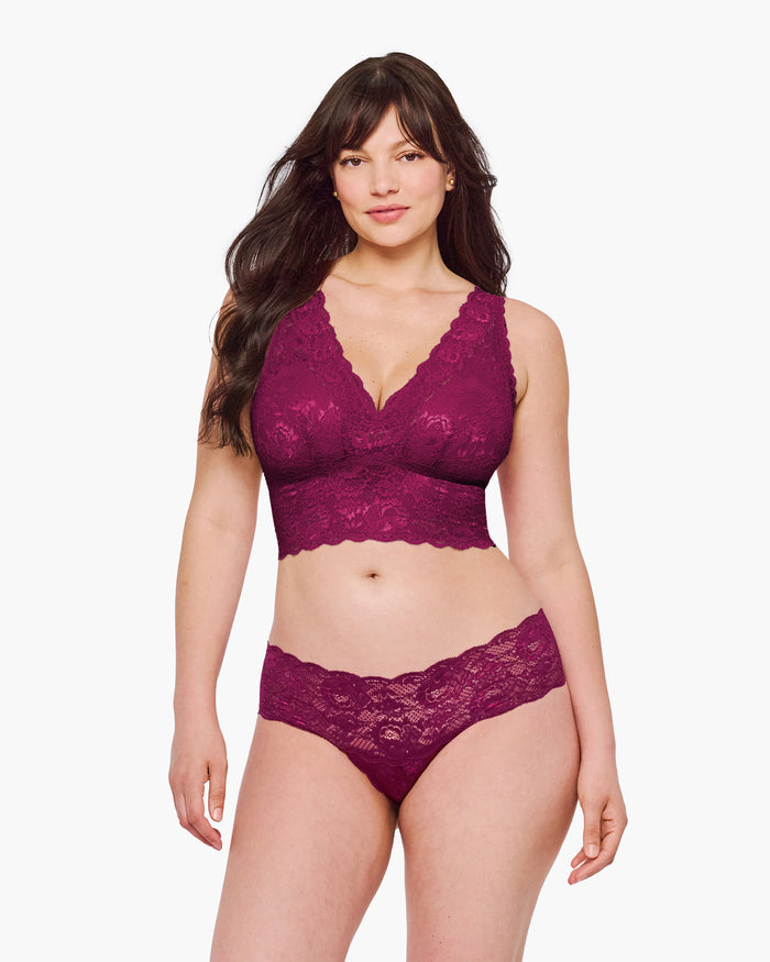 Rossa Bralette - Never Say Never Bralette Curvy Plungie Longline