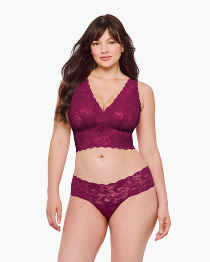 Rossa Bralette - Never Say Never Bralette Curvy Plungie Longline