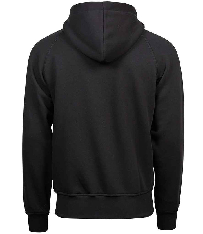 Tee Jays Fashion Zip Hooded Sweatshirt | Black - Eg Clothing UK